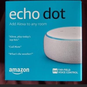 White echo dot